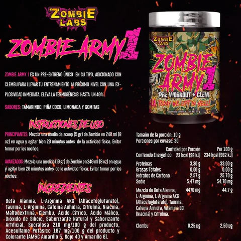 Zombie Labs Zombie Army 1 30 Servicios