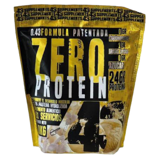 43 Supplements Zero Protein 2 Lbs