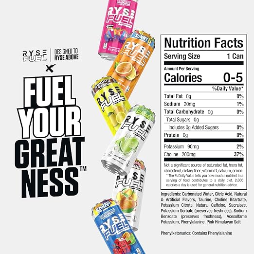 Ryse Fuel Energy Drink 473 Ml