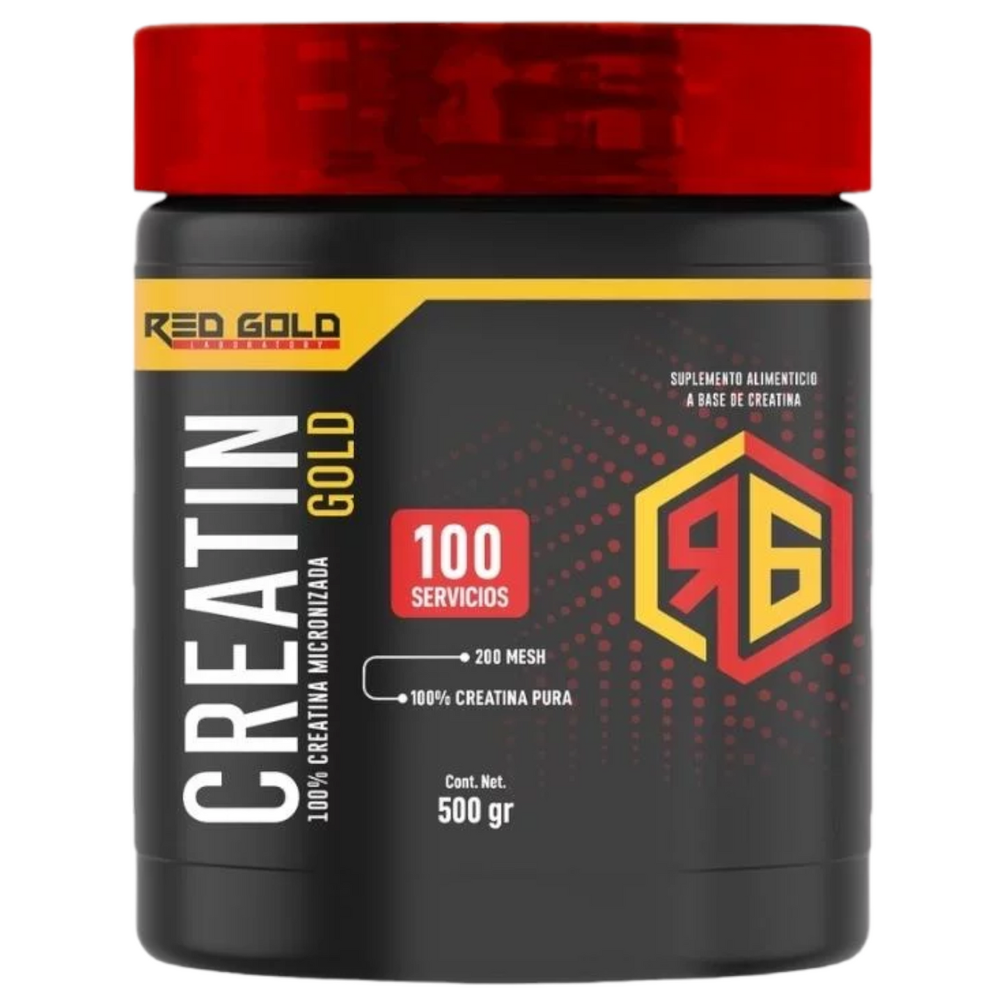 Red Gold Creatine Gold 500 Gramos 100 Servicios