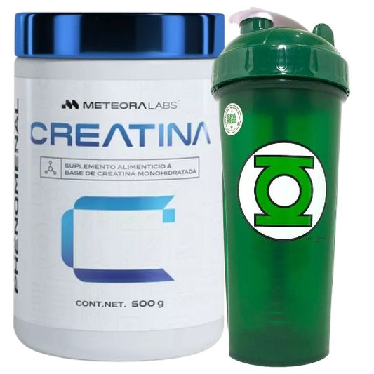 Meteora Labs Creatina 500 Gramos 100 Servicios + Sahker Perfect 600 Ml