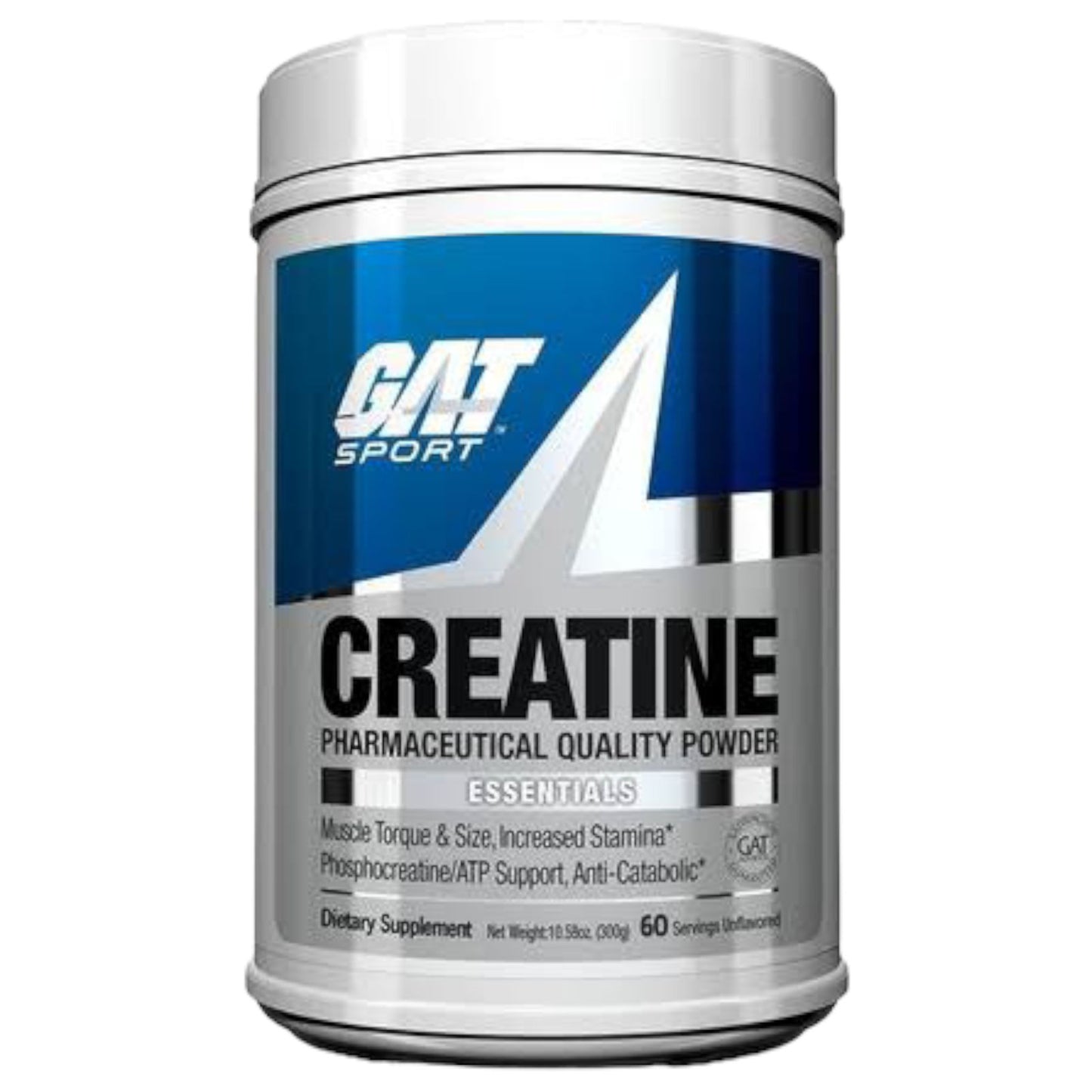 Gat Sport Creatine 300 Gramos 60 Servicios