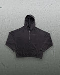 Controlled Insanity Signature Waffleknit Zip-Up Black