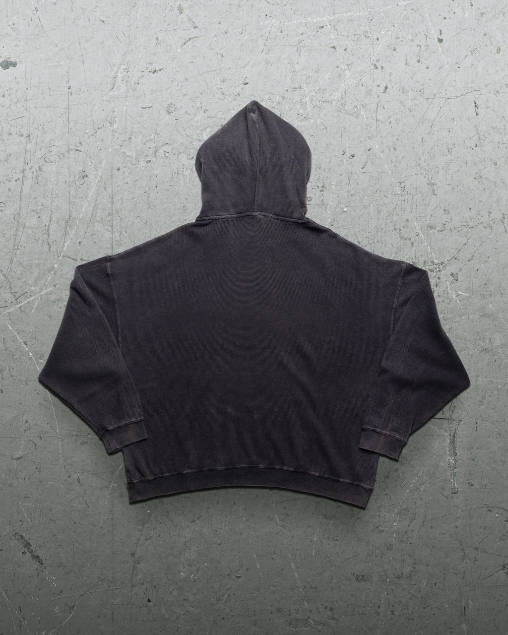 Controlled Insanity Signature Waffleknit Zip-Up Black