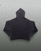 Controlled Insanity Signature Waffleknit Zip-Up Black