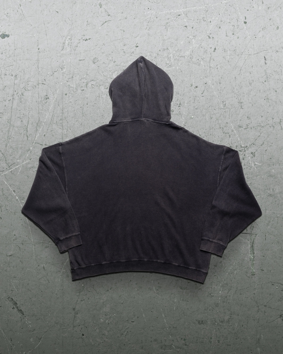 Controlled Insanity Signature Waffleknit Zip-Up Black